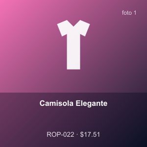 Camisola Elegante