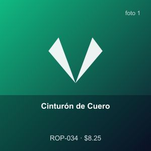 Cinturón de Cuero