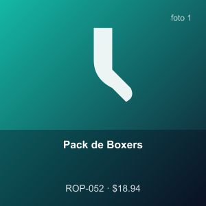 Pack de Boxers
